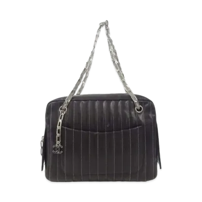 CHANEL Mademoiselle Chain Shoulder Bag "Black"