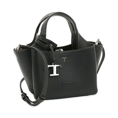 TOD'S Women's Leather Micro Handbag "Black"