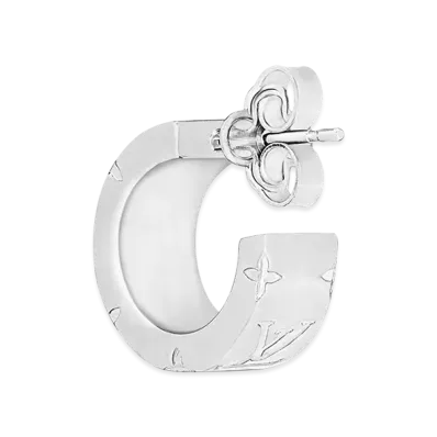 Louis Vuitton LV Mosaic Earring "Silver"