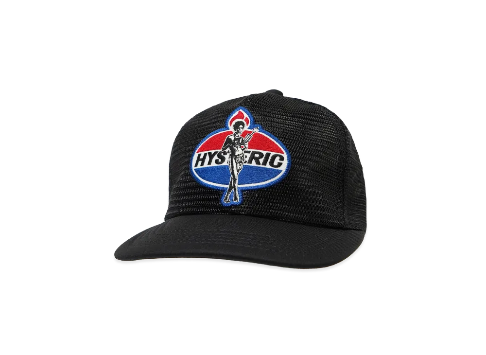 HYSTERIC GLAMOUR Dynamite Angel Patch All Mesh Cap "Black"