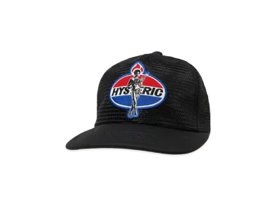 HYSTERIC GLAMOUR Dynamite Angel Patch All Mesh Cap "Black"