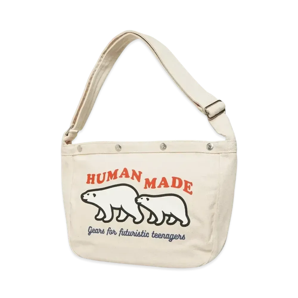 HUMAN MADE Paperboy Bag "White"