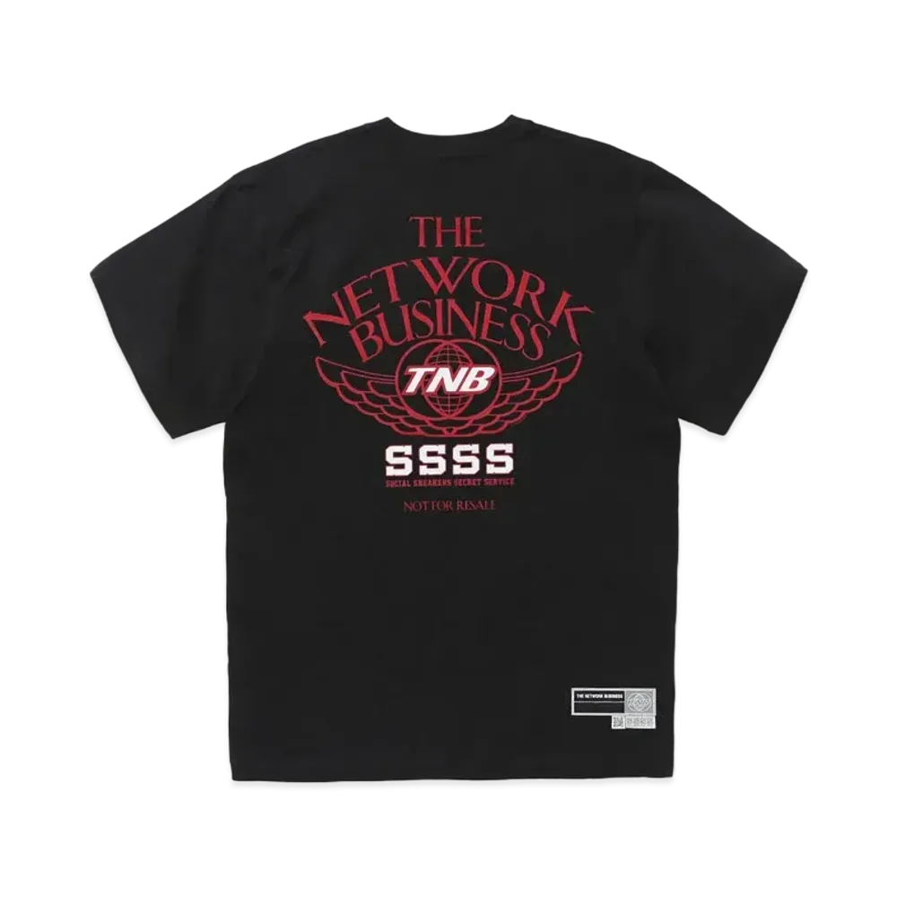 THE NETWORK BUSINESS WING T-shirt "Black" TNBC015-0029