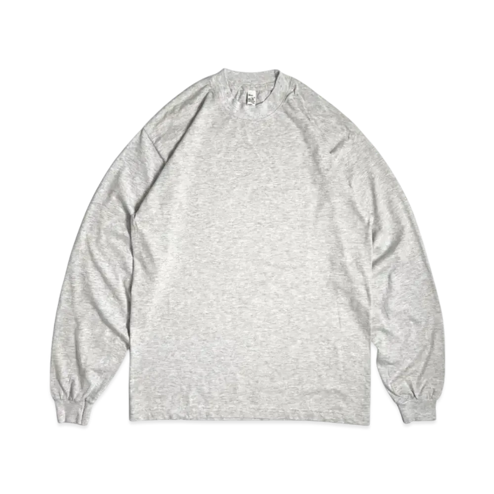 LosangelsApprel 6.5 oz L/S Garment Dye T-Shirt "Ash"