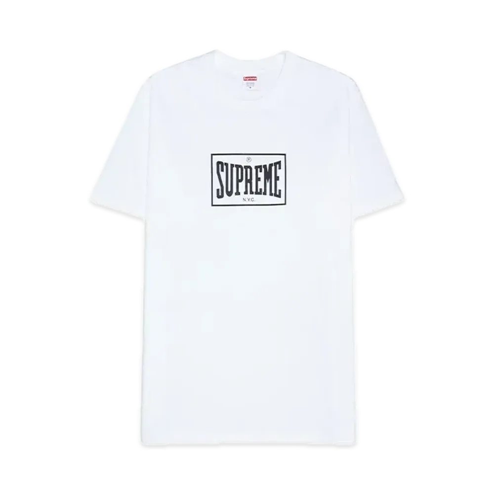 Supreme Warm Up Tee "White"