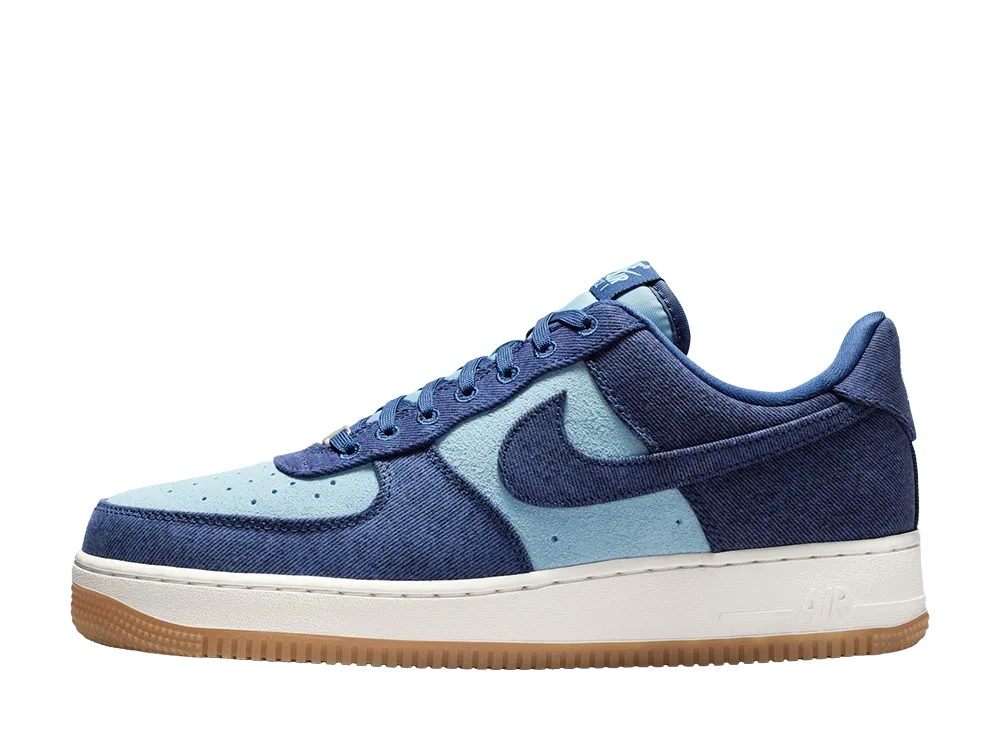 ナイキ エアフォース1 ロー "ブルーキャンバス"