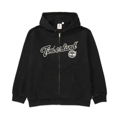 Supreme x Timberland Thermal Lined Zip Up Hooded Sweatshirt "Black"