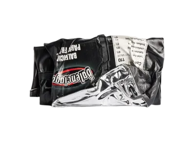 BALENCIAGA Chips Clutch Wallet "Black"