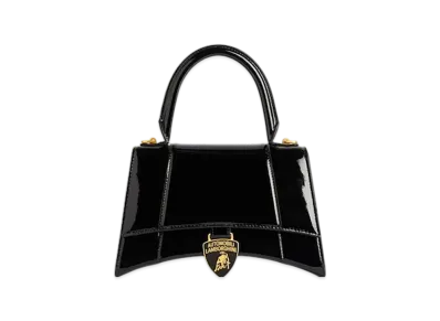 BALENCIAGA Automobili Lamborghini Hourglass Handbag Small "Black"