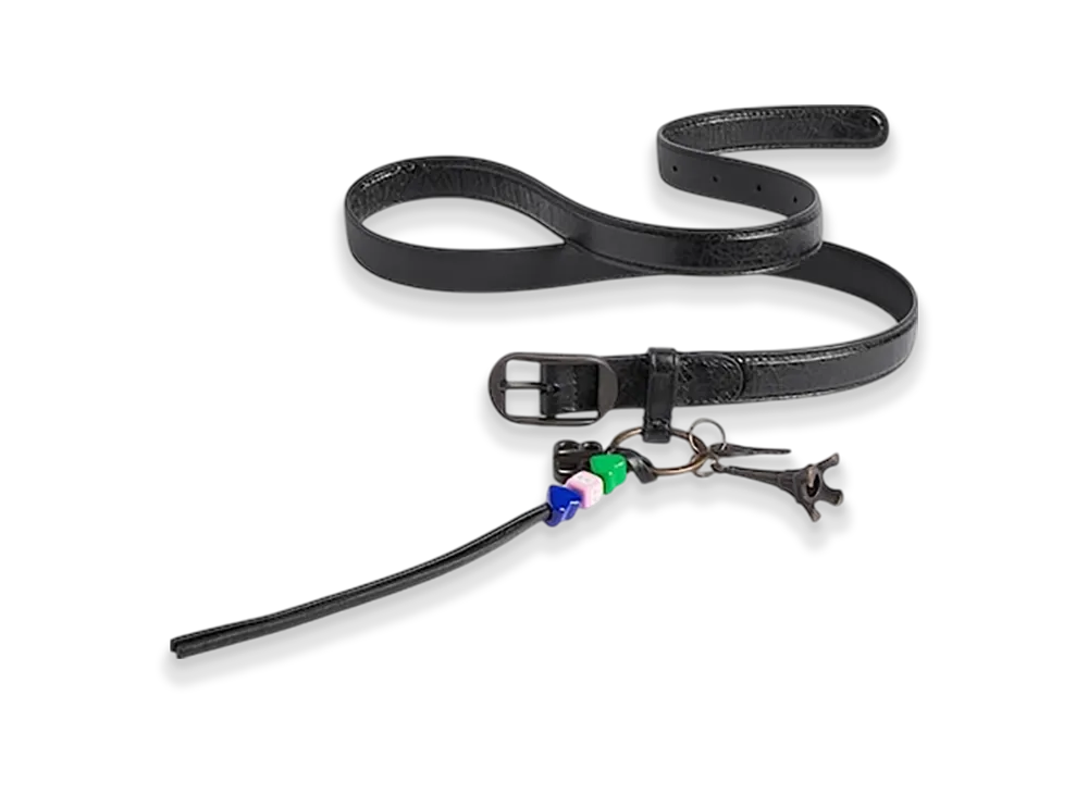 BALENCIAGA Le City Belt With Charm "Black"