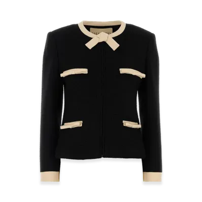 Valentino Women's Tweed Blazer "Black"