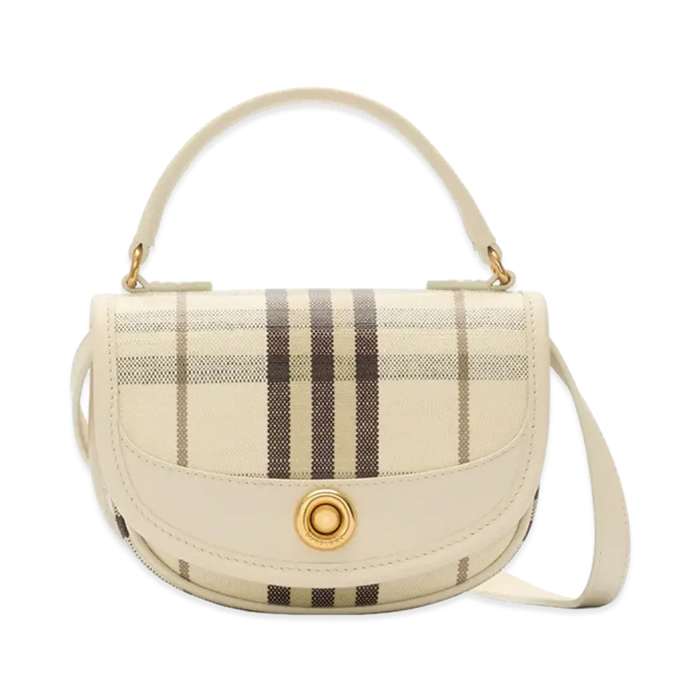 Burberry Women's Mini Highland Bag "Light Beige"