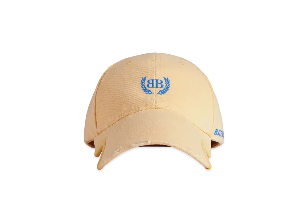 BALENCIAGA Laurel Classic Cap "Yellow/Blue"