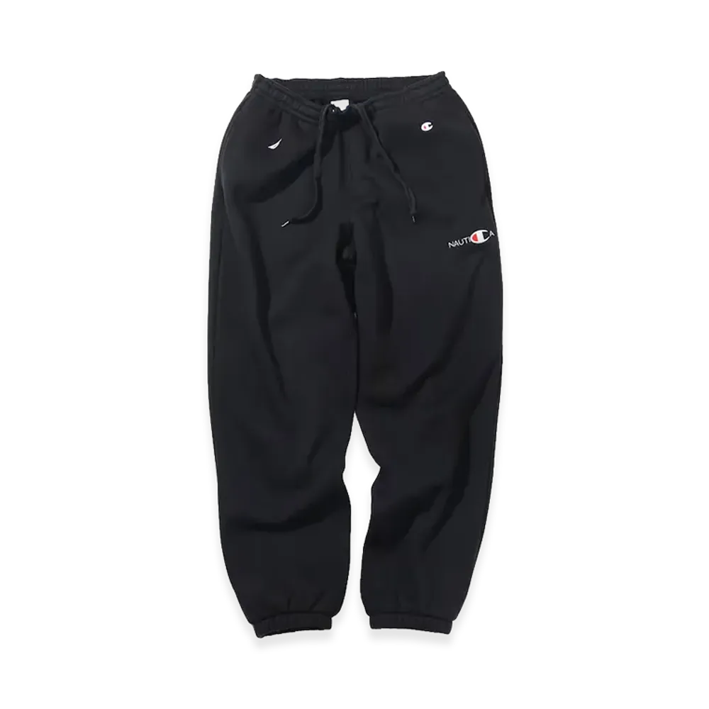 Champion x NAUTICA Embroidered Sweat Pants "Black"