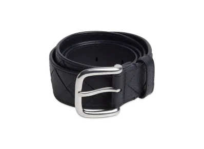 Bottega Veneta Intrecciato Belt "Nocturnal"