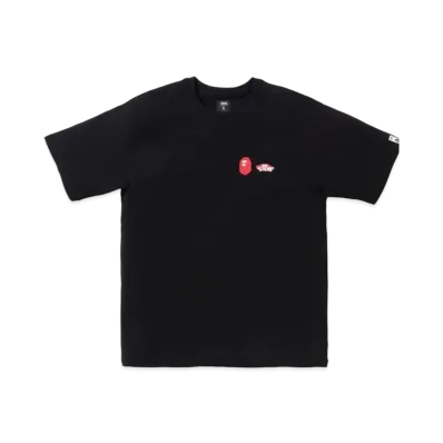 A BATHING APE x VANS Tee "Black"