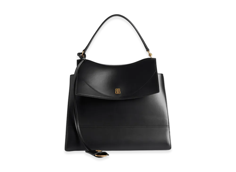 BALENCIAGA Nano Handbag, Medium "Black"