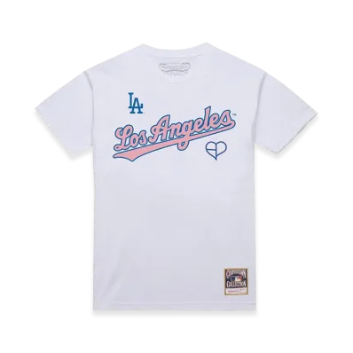 Mitchell & Ness x BLACKPINK Dodgers Tee "White"