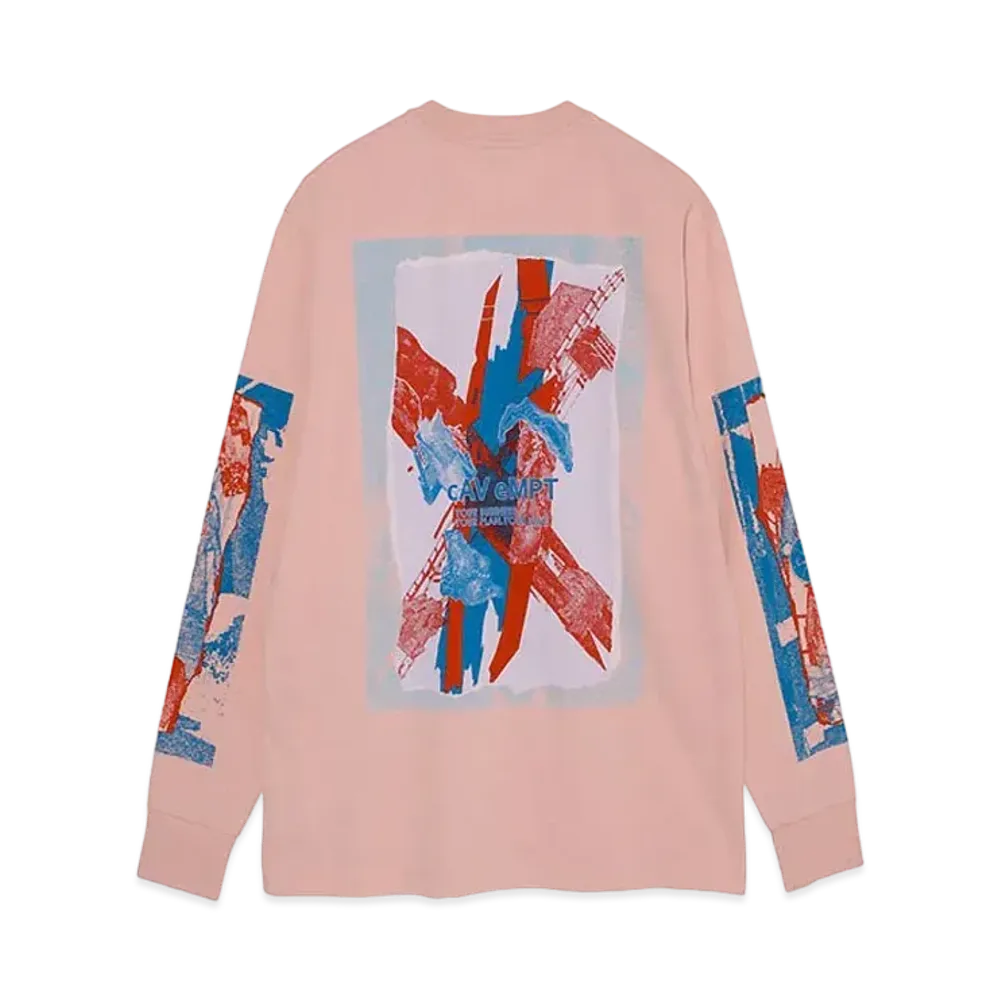 Cav Empt (C.E) YOUR BUSINESS LONG SLEEVE T "Pink"