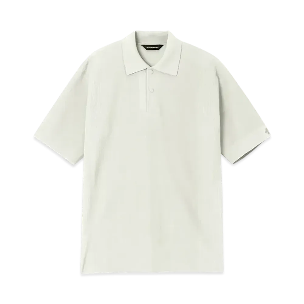 DESCENTE ALLTERRAIN Fusion Knit Polo Shirt "Snow White"