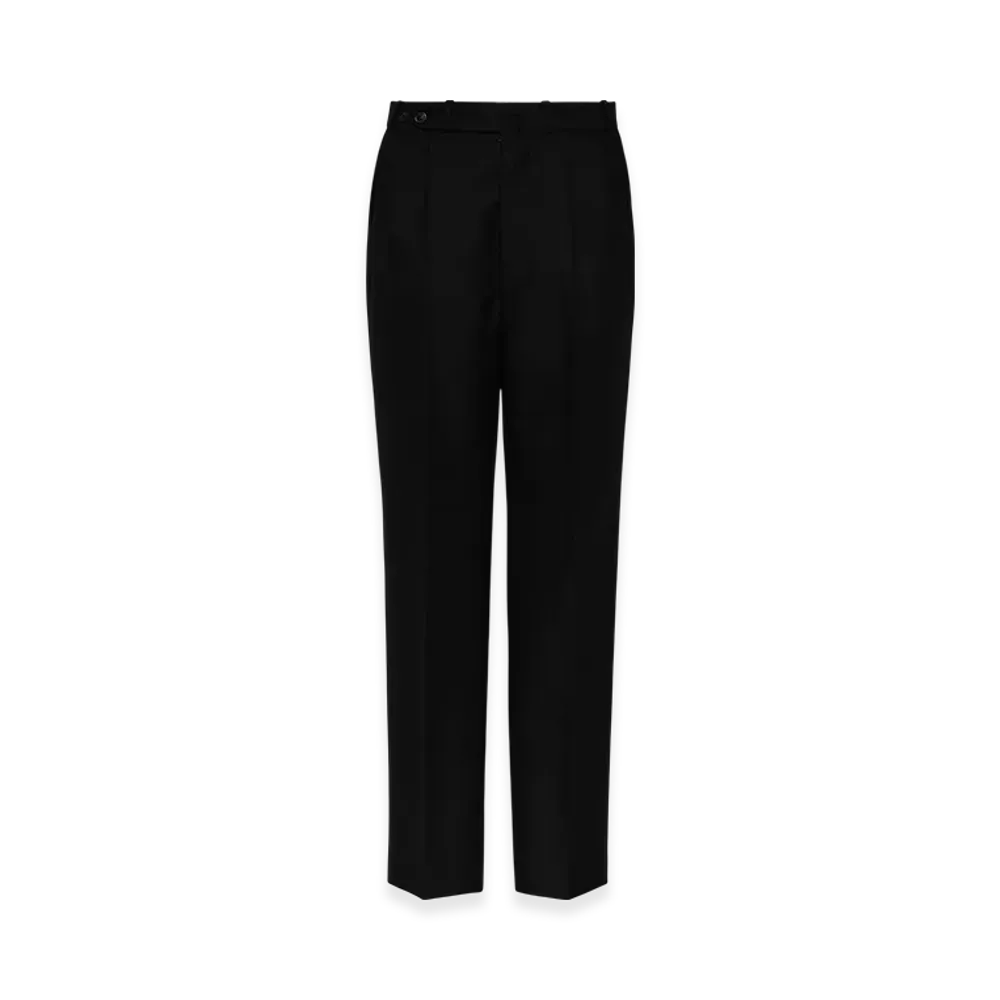Maison Margiela Women's British Mohair Trousers "Black"