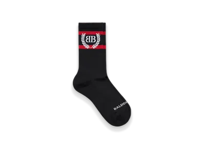 BALENCIAGA Laurel Classic Socks "Black"