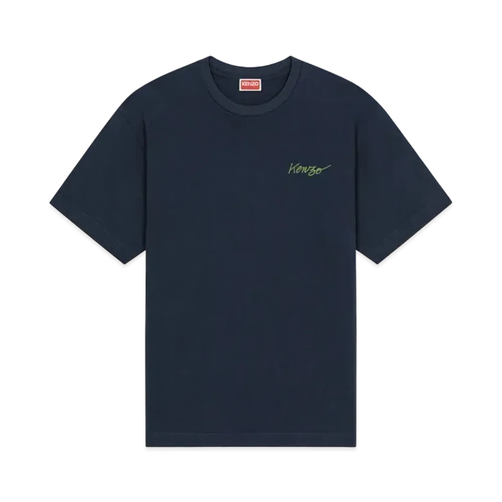 KENZO 'KENZO POPPY' T-SHIRT MENS "Midnight Blue"