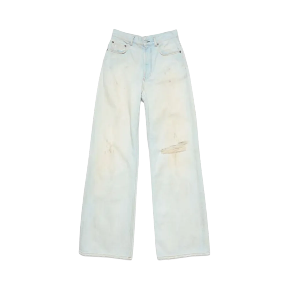Acne Studios Relaxed Fit Jeans2022 "Light Blue/White Wash"