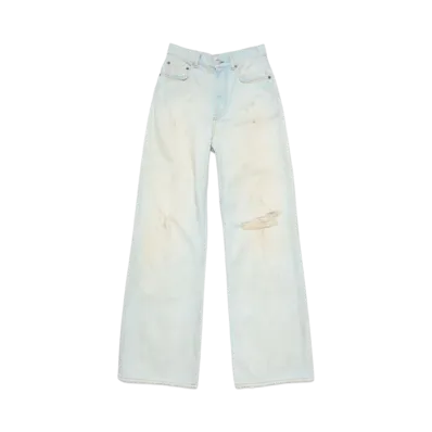 Acne Studios Relaxed Fit Jeans2022 "Light Blue/White Wash"