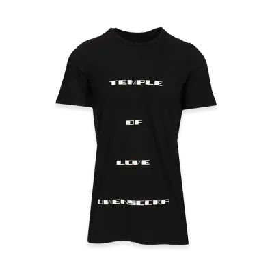 Rick Owens DRKSHDW Level T-Shirt "Black"