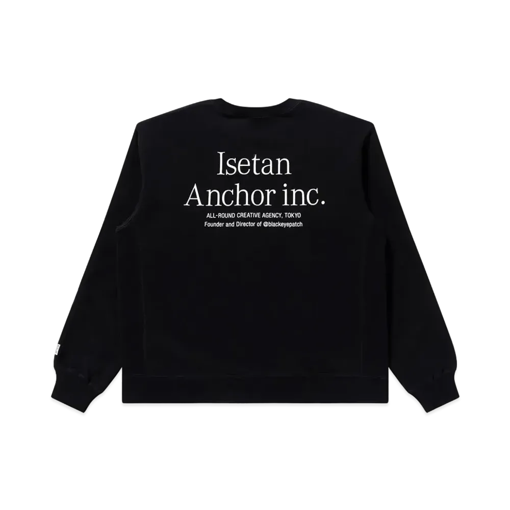 Mercedes Anchor Inc. x Isetan Popup Store Crew Sweat "Black"