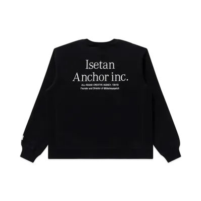 Mercedes Anchor Inc. x Isetan Popup Store Crew Sweat "Black"