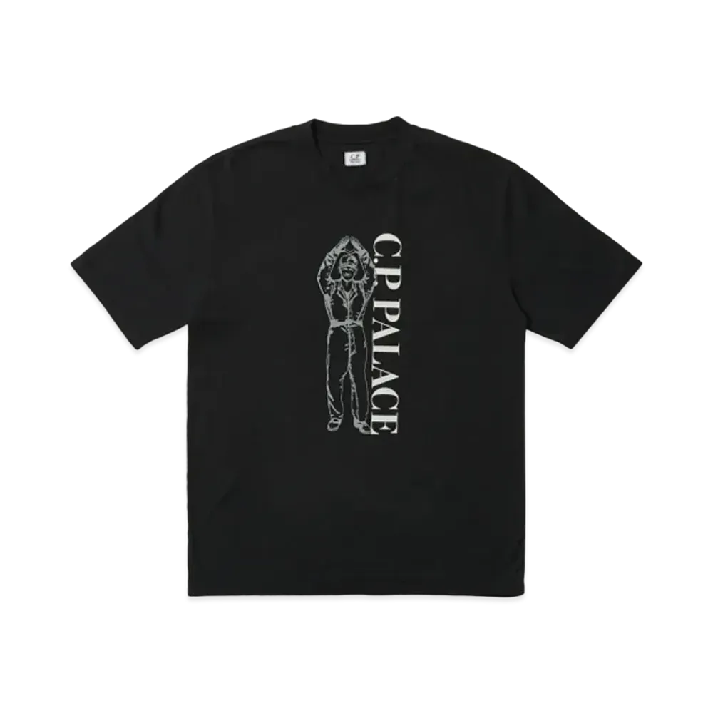 PALACE x C.P. COMPANY T-Shirt "Black"