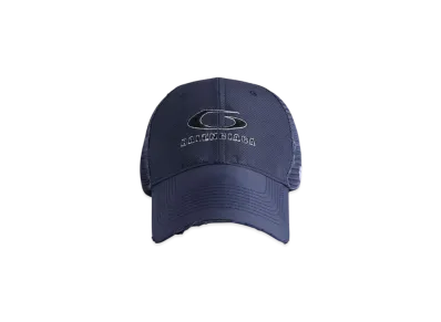 BALENCIAGA Perforated Trucker Cap "Navy/Black"