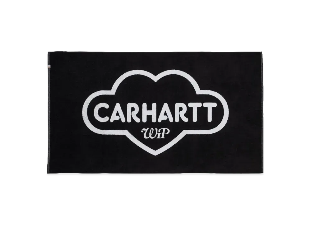 Carhartt WIP Cloud Heart Towel "Black/White"