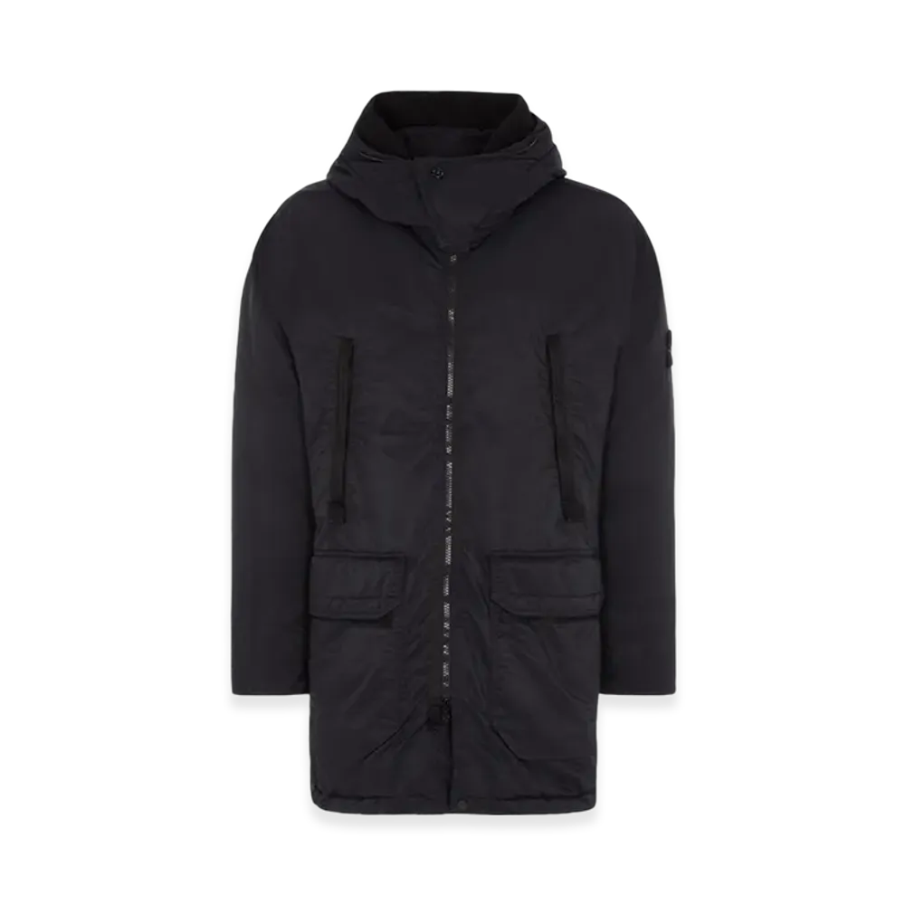 Stone Island 71321 Opaque Nylon Twill Down Jacket - 23FW "Black"