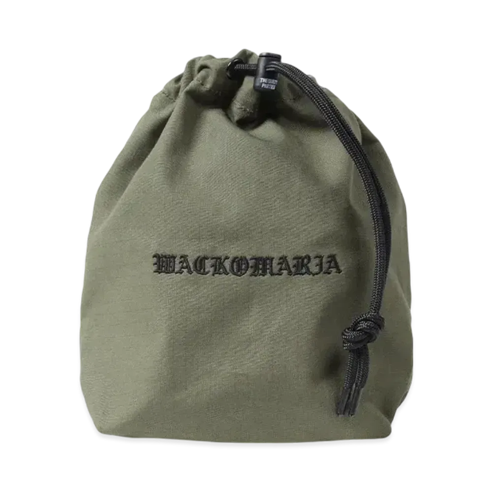 WACKO MARIA Drawstring Bag "Khaki"