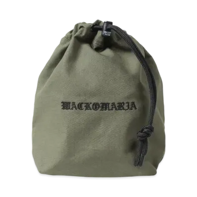 WACKO MARIA Drawstring Bag "Khaki"