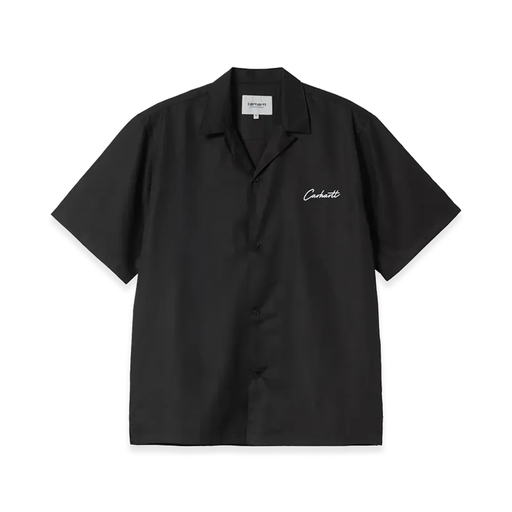 Carhartt WIP S/S Delray Shirt "Black/White"