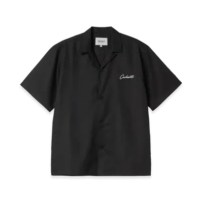 Carhartt WIP S/S Delray Shirt "Black/White"