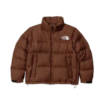 The North Face Short Nuptse Jacket "Dark Oak"
