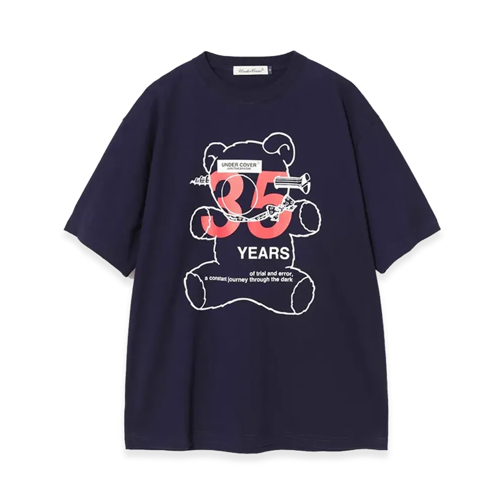 UNDERCOVER Cotton T-Shirt "Navy"