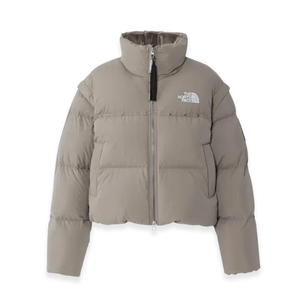 The North Face WL Vintage Nuptse Detachable Down Jacket Women "Brown"