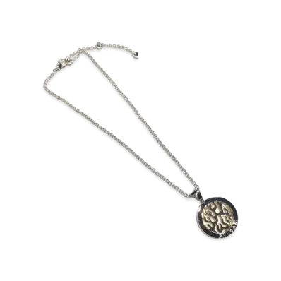 BVLGARI Tondo Fire Necklace "White Gold"