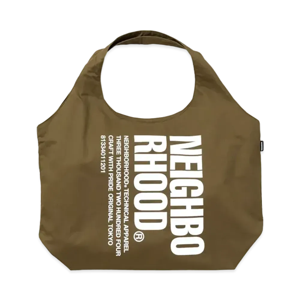 NEIGHBORHOOD ID TOTE / C-LUGGAGE "Olive Drab"