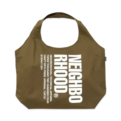 NEIGHBORHOOD ID TOTE / C-LUGGAGE "Olive Drab"