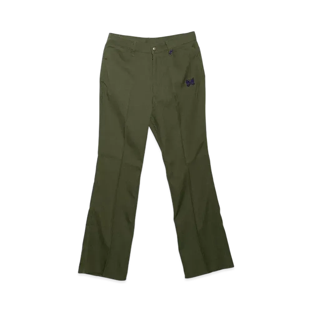 Needles Boot Cut Jean Poly Twill "Green"