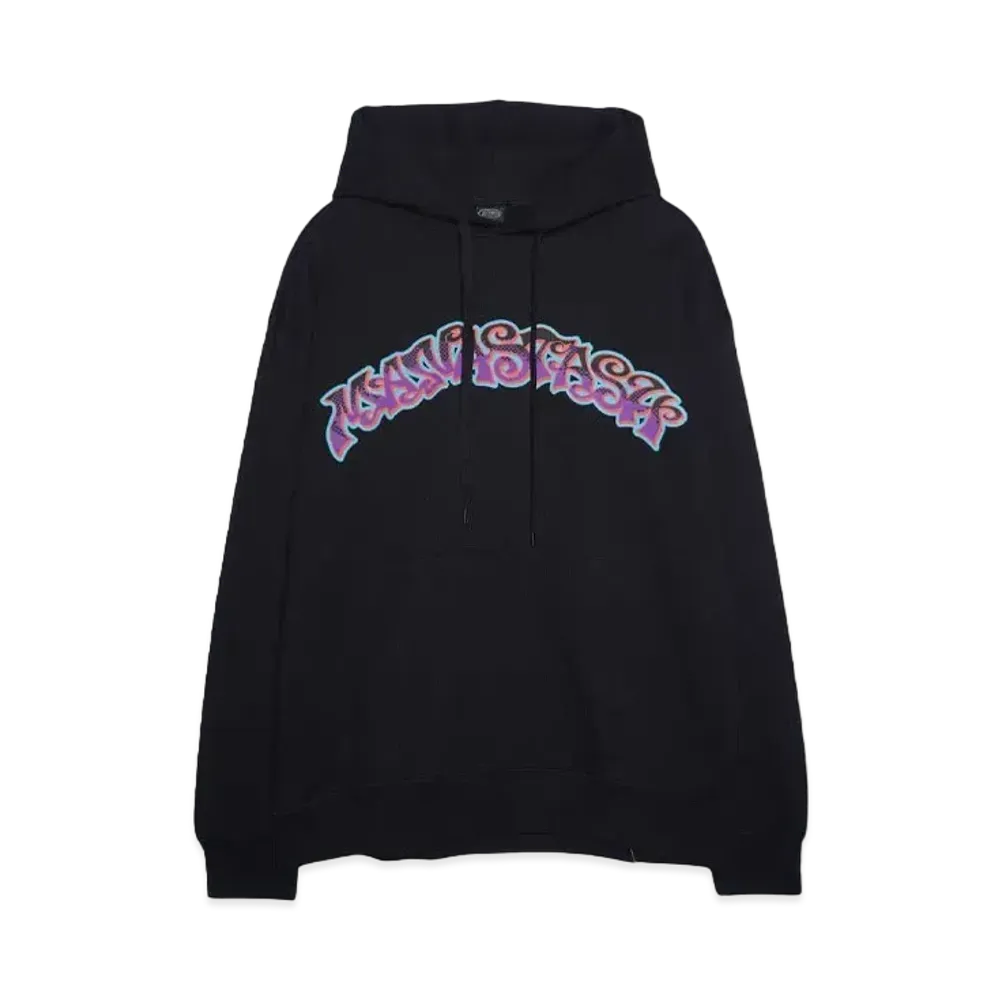 MANASTASH CiTee HOOD SWEAT MAZE LOGO "BLACK"