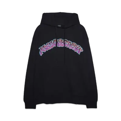 MANASTASH CiTee HOOD SWEAT MAZE LOGO "BLACK"