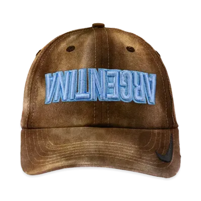 Travis Scott Cactus Jack x Nike Argentina Distressed Total 90 Hat "Brown"